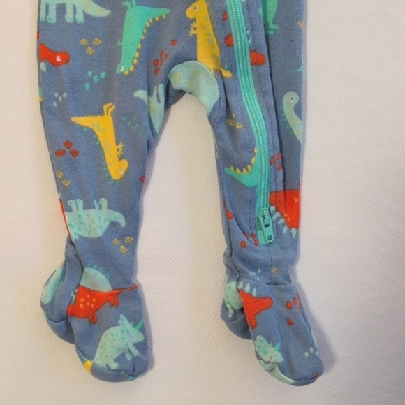 joe fresh 3-pack snug fit cotton sleeper pajamas bundle 0-3 months baby boy - Picture 9 of 14